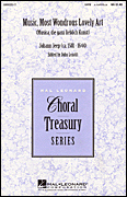 Music Most Wondrous Lovely Art SATB choral sheet music cover